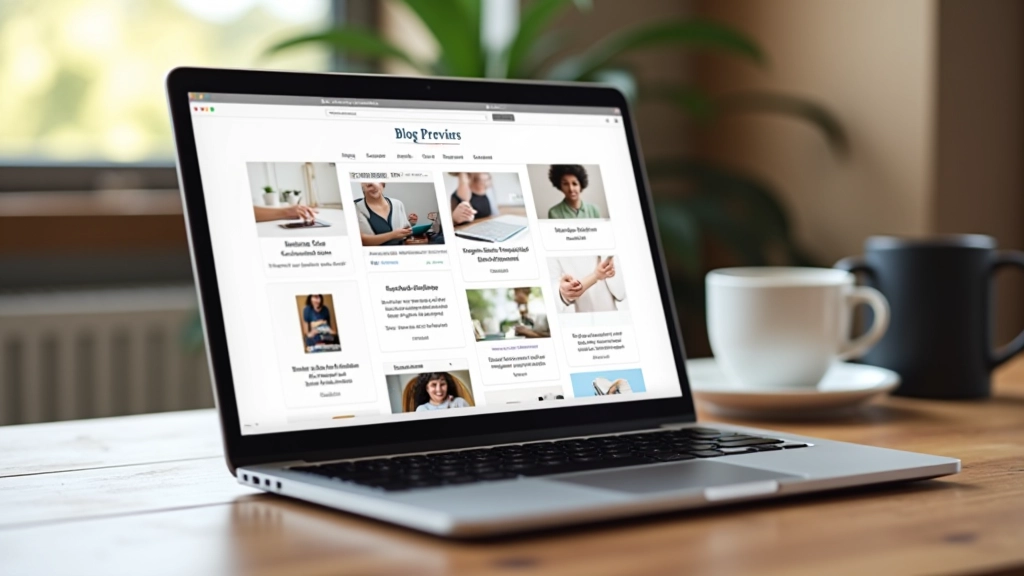 Blog artikel kaarten gallerij met auto-fit layout die responsive schaalt en subgrid uitlijning