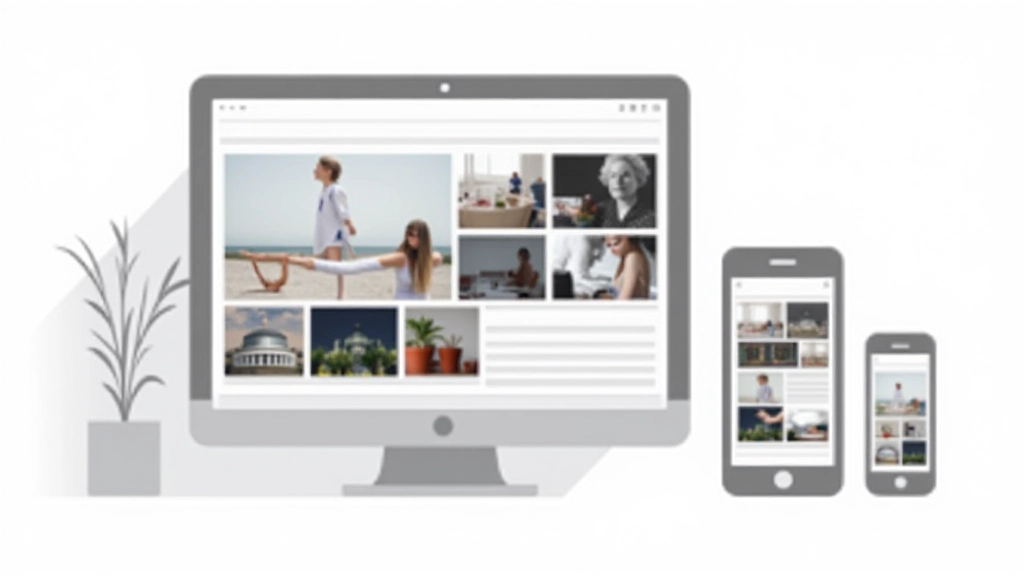 Responsive grid layout breakpoints: desktop 4 kolommen, tablet 2 kolommen, mobiel stacked layout