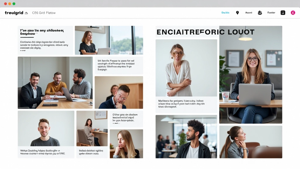 Geneste Grid en Flexbox combinatie met pagina-niveau Grid container en component-niveau Flexbox wrappers in kaarten