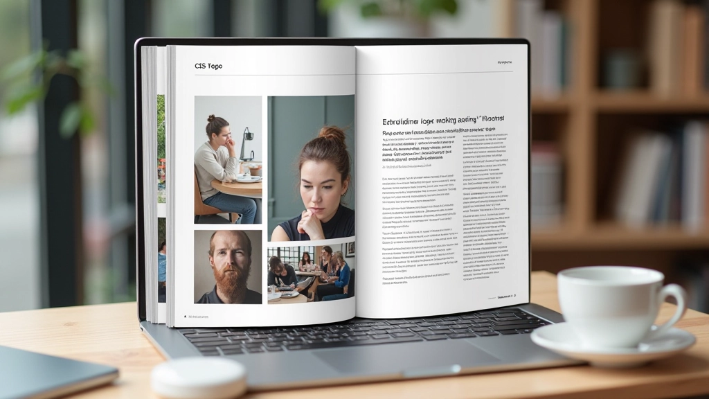Magazine en kaart layout ontwerp voor zakelijke Nederlandse websites